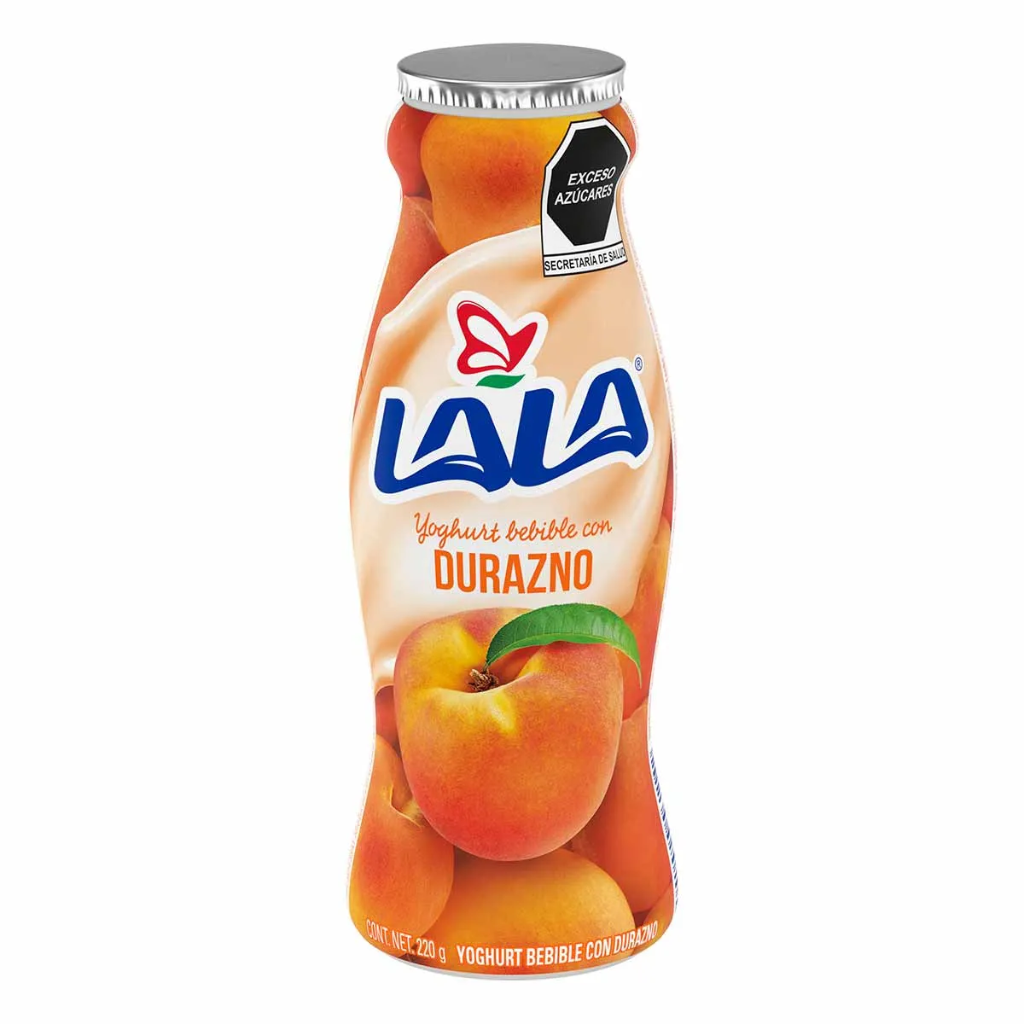LALA YOGURT BEBIBLE DURAZNO 220G