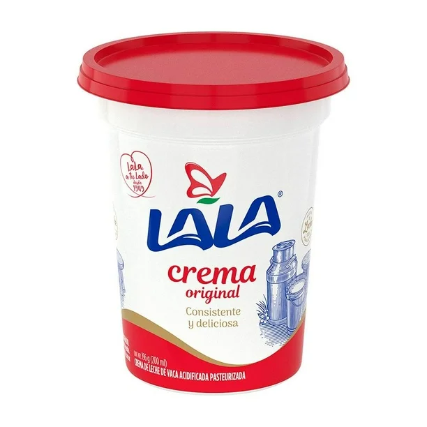 CREMA ACIDA ENTERA LALA 200 ML (196 G)