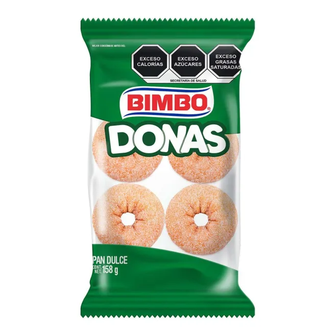 DONAS 6 PIEZAS 158G (BIMBO)