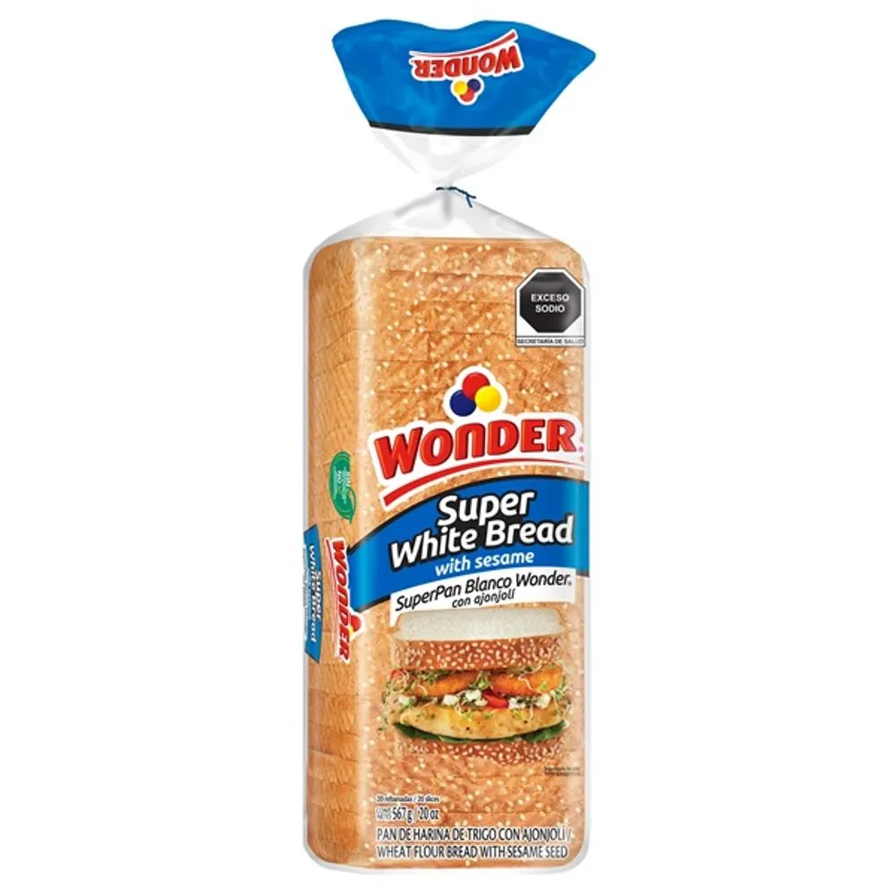 WONDER  SUPERPAN BLANCO WONDER 567G