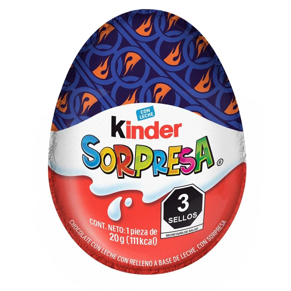 HUEVITO KINDER SORPRESA CAMPAÑAS 20G