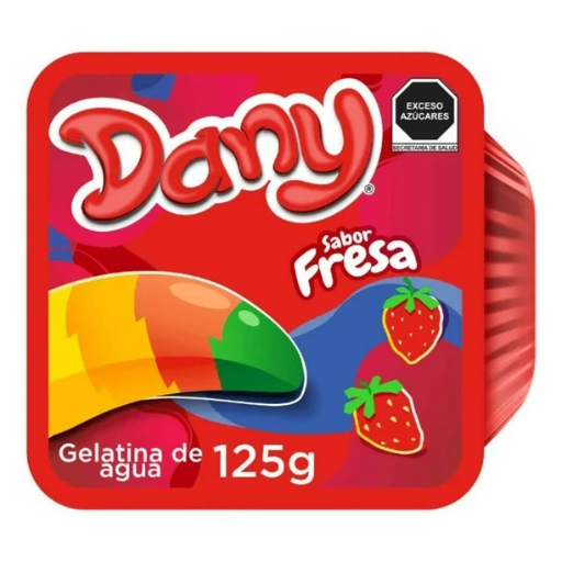 [17176] DANY GELATINA  FRESA 125G (DANONE)