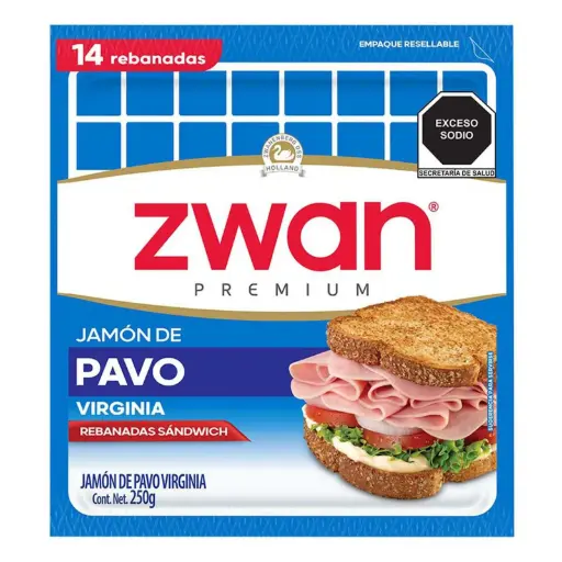 [ZWA155] ZWAN JAMON DE PAVO VIRGINIA 250G