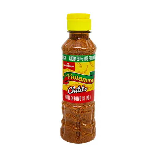[BOT123] BOTANERA CHILITO EN POLVO 170G