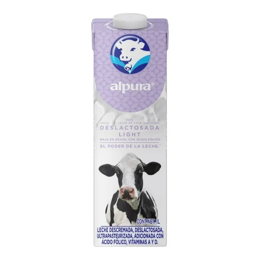 [2113] LECHE ALPURA DESLACTOSADA LIGHT 1 LT