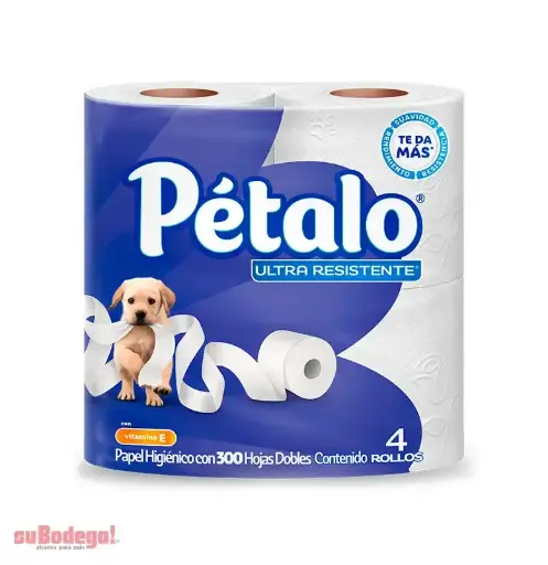 [818] PAPEL HIGIENICO PETALO ULTRA 300HD
