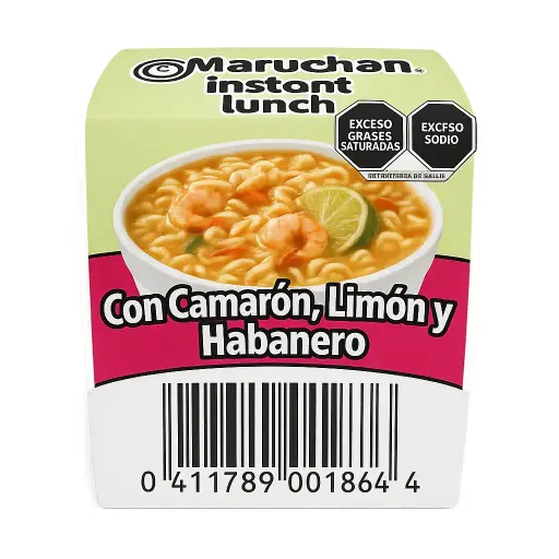[MAR864] MARUCHAN CAMARON LIMON Y HABANERO