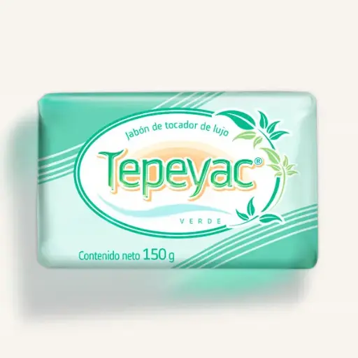 [JABO734] JABON TEPEYAC  VERDE 100G