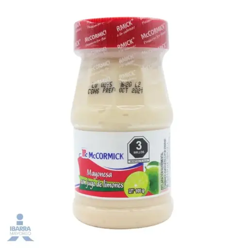 [MAY652] MAYONESA MC CORNIC C/LIMON 105G