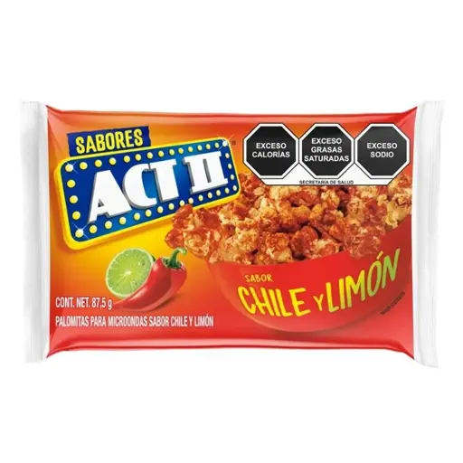 [ACI330] ACT II  CHILE Y LIMON 87.5G