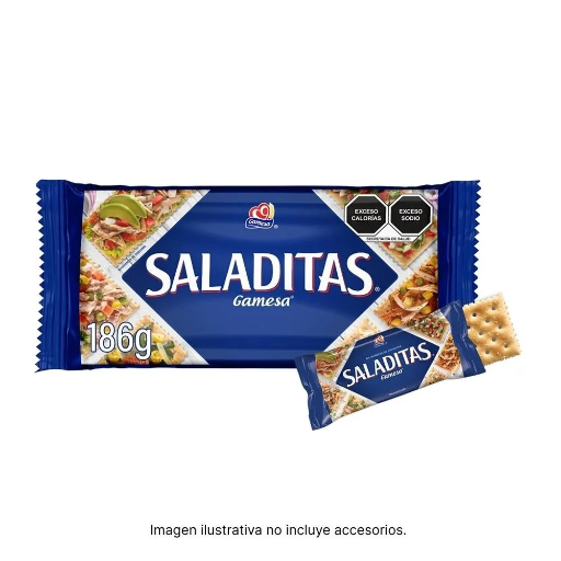 [GAL221] GALLETAS SALADITAS  186 G