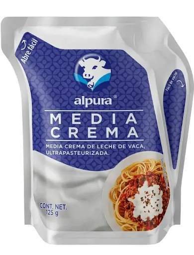 [CRUM070] MEDIA CREMA ALPURA 125 ML