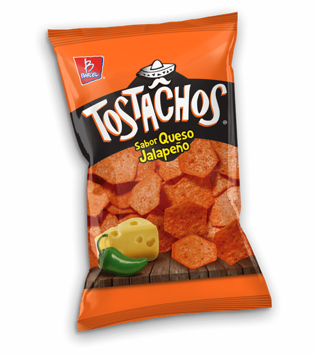 [B515451] TOSTACHOS QUESO Y JALAPEÑO 75g BARCEL