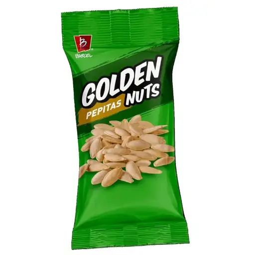GOLDEN NUTS PEPITA SALADA 55G (BARCEL)