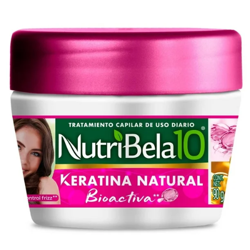 NUTRIBELA 10 KERATINA NATURAL 90G