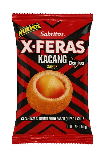 [SAB-KAC-XFE-NAC-3651] XFERAS KACANG DORITOS NACHOS 60G