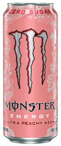 [COCA-5360] MONSTER ENERGY ULTRA PEACHY KEEN CONT. 473ML (DEL VALLE)