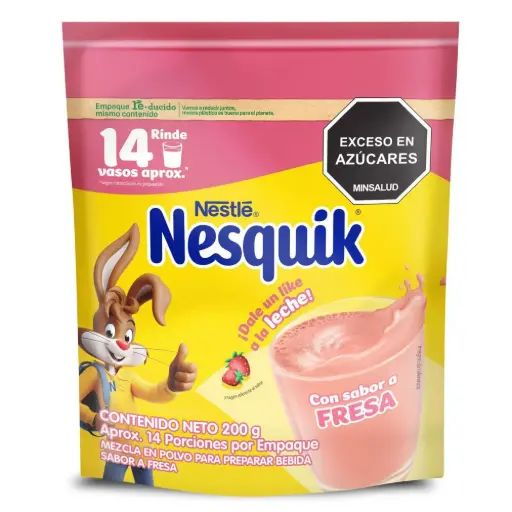 NESQUIK SABOR FRESA 200 GM