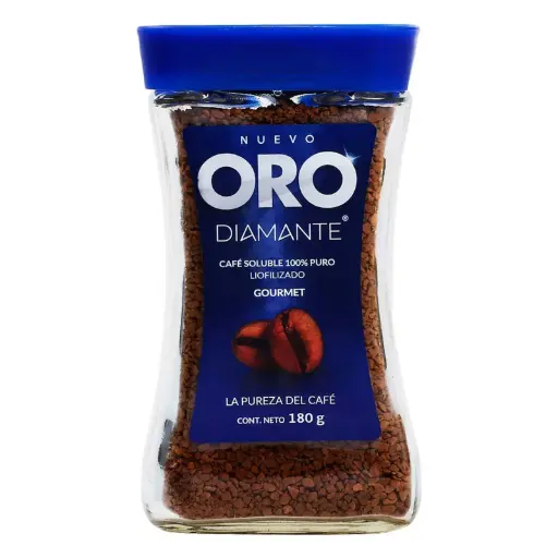 [ORO1738] CAFE ORO DIAMANTE 100% PURO LIOFILIZADO 180g