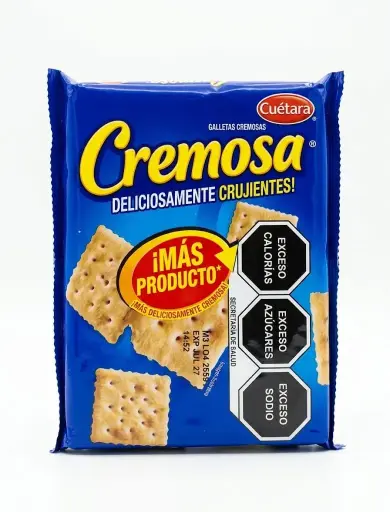  GALLETA CUETARA PAN CUETARA CREMOSA 106 GRS