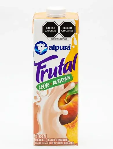 FRUTAL LECHE Y DURAZNO 900 ML (ALPURA)