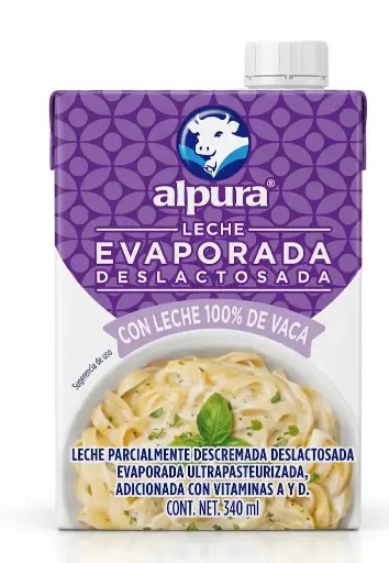 EVAPORADA DESLACTOSADA 340ML (ALPURA)