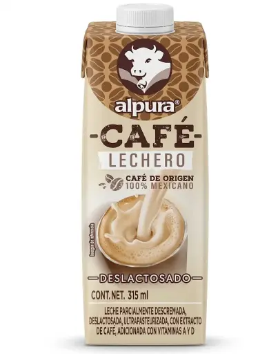 CAFE LECHERO ALPURA 315 ML