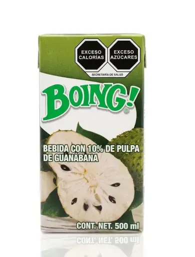 BOING BEBIDA 10% DE PULPA DE GUANABANA 500 ML