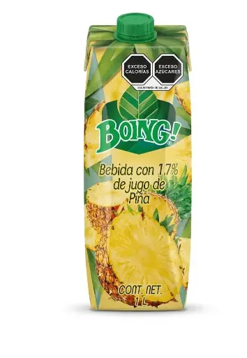 BOING BEBIDA CON 17% DE JUGO DE PIÑA 1 LT