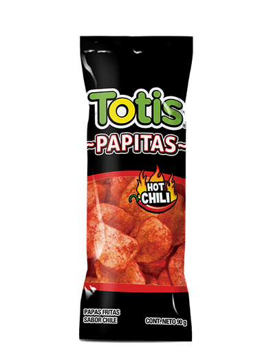 [400249] TOTIS PAPITAS HOT CHILI 90GR COSTEÑA