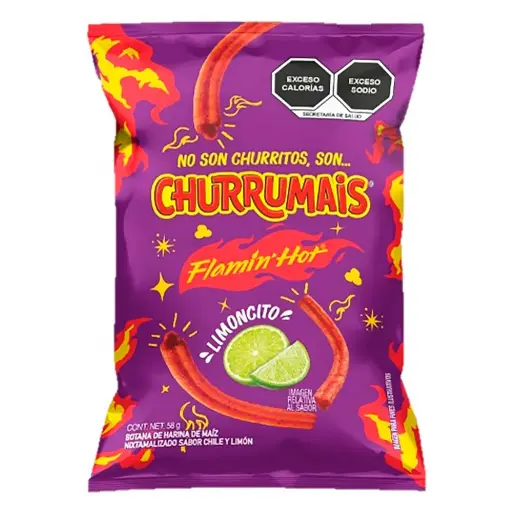 [CHU319] CHURRUMAIS FLAMIN HOT 70G (SABRITAS)