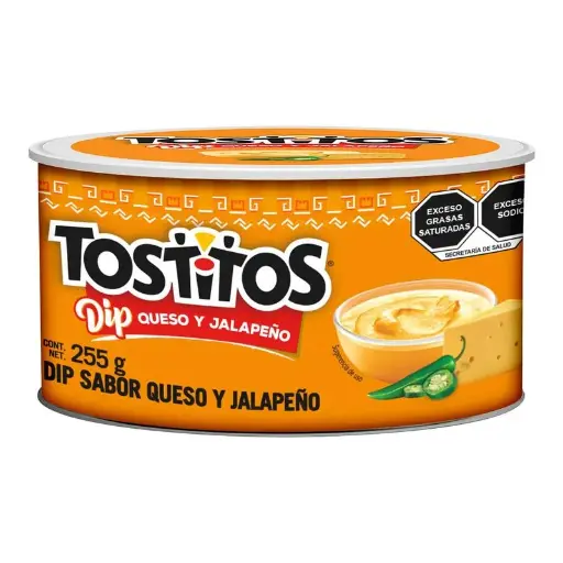 [DIP465] DIP QUESO Y JALAPEÑO 255 G (SABRITAS) 