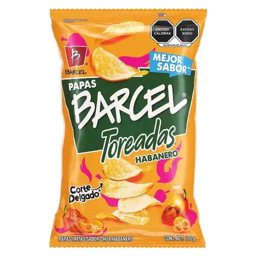 [B128504] BARCEL TOREADAS HABANERO 170G (BARCEL)