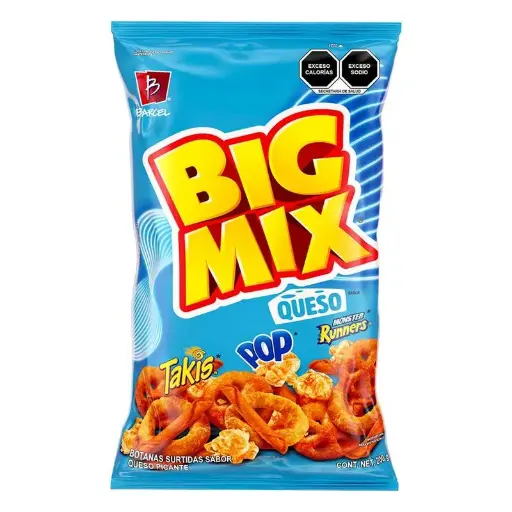 [BI128430] BIG MIX QUESO 80G (BARCEL) 