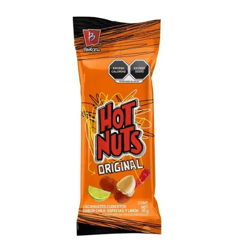 [B128192] HOT NUTS ORIGINAL 75G (BARCEL)