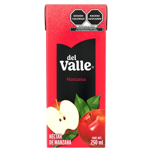 [COCA-2723] NECTAR DE MANZANA OSCURA DEL VALLE 250ML