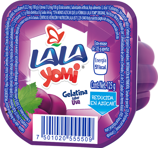 [LAL983] LALA GELATINA YOMI UVA 100G