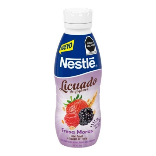 [027040] NESTLE LALA LICUADO YOGURT FRESA MORAS 500G