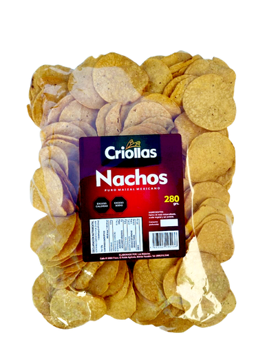 [NAC297] NACHOS 150G CRIOLLAS