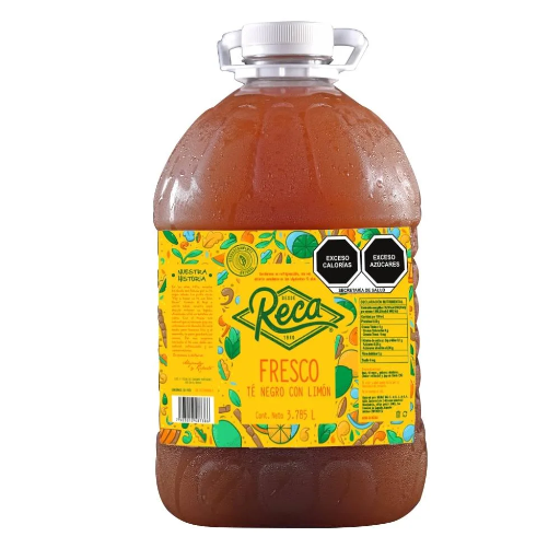[FRESGAL] RECA AVIA TE NEGRO CON LIMON 3.78L