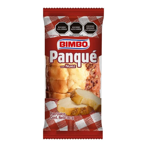 [PAN797] PANQUE MARMOL NUEZ 280G (BIMBO)