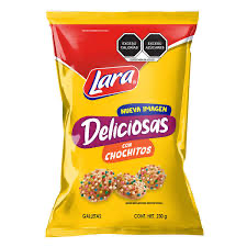 [DEL008] DELICIOSAS CON CHOCHITOS 230G (LARA)