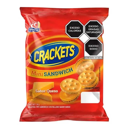 [CRA132] CRACKETS MINI SABOR QUESO 38G